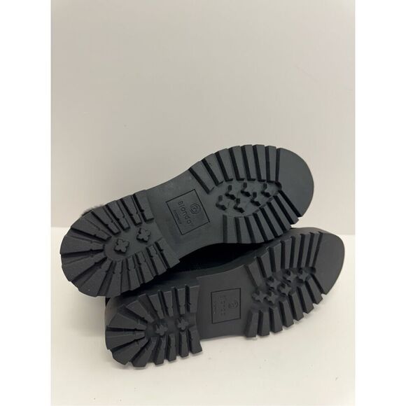 Blondo Hostel Women's Snow Boots Black Leather Suede Block Heel Waterproof NEW - Picture 10 of 11